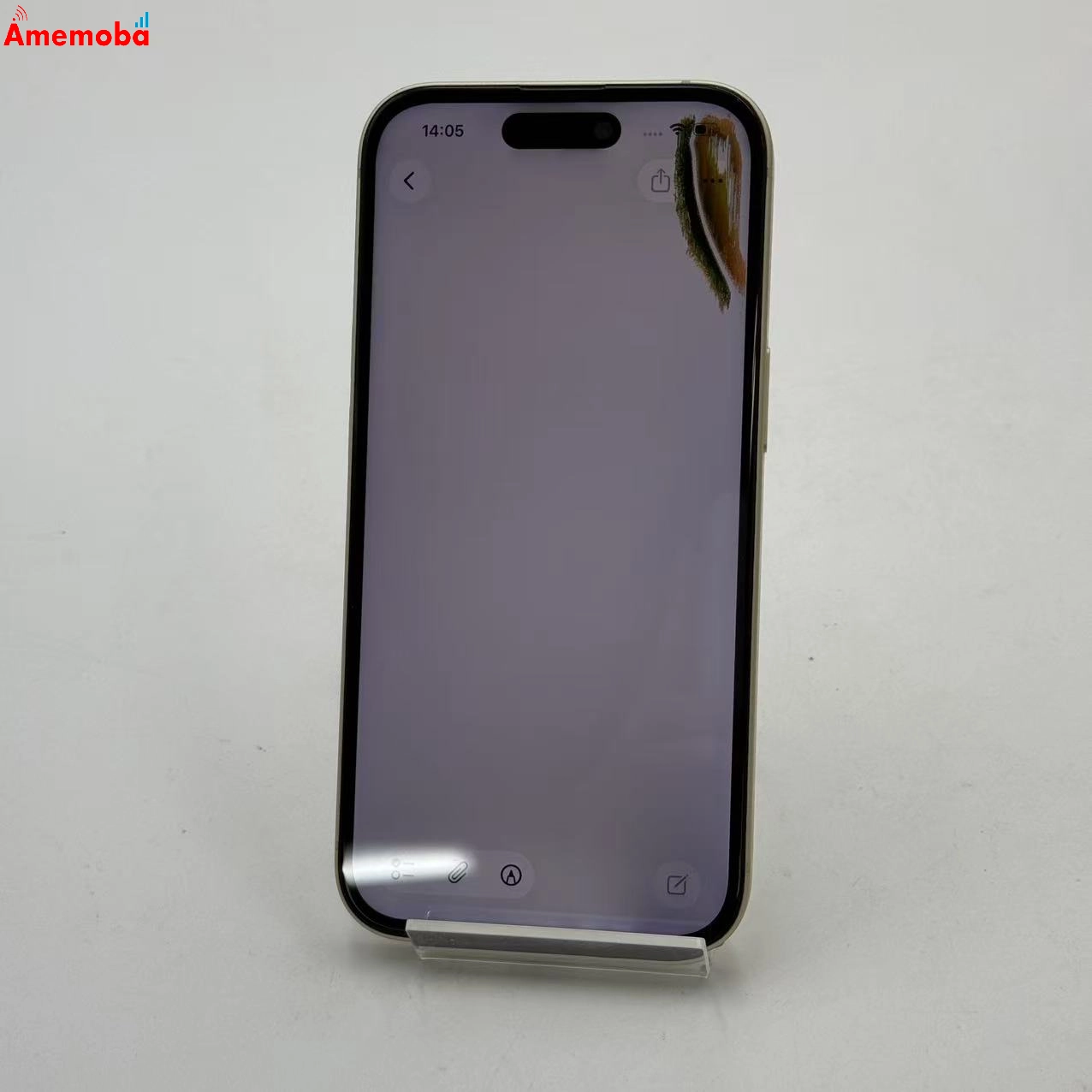 iPhone15 128GB イエロー MTMK3J/A Apple版SIMフリー ジャンク品