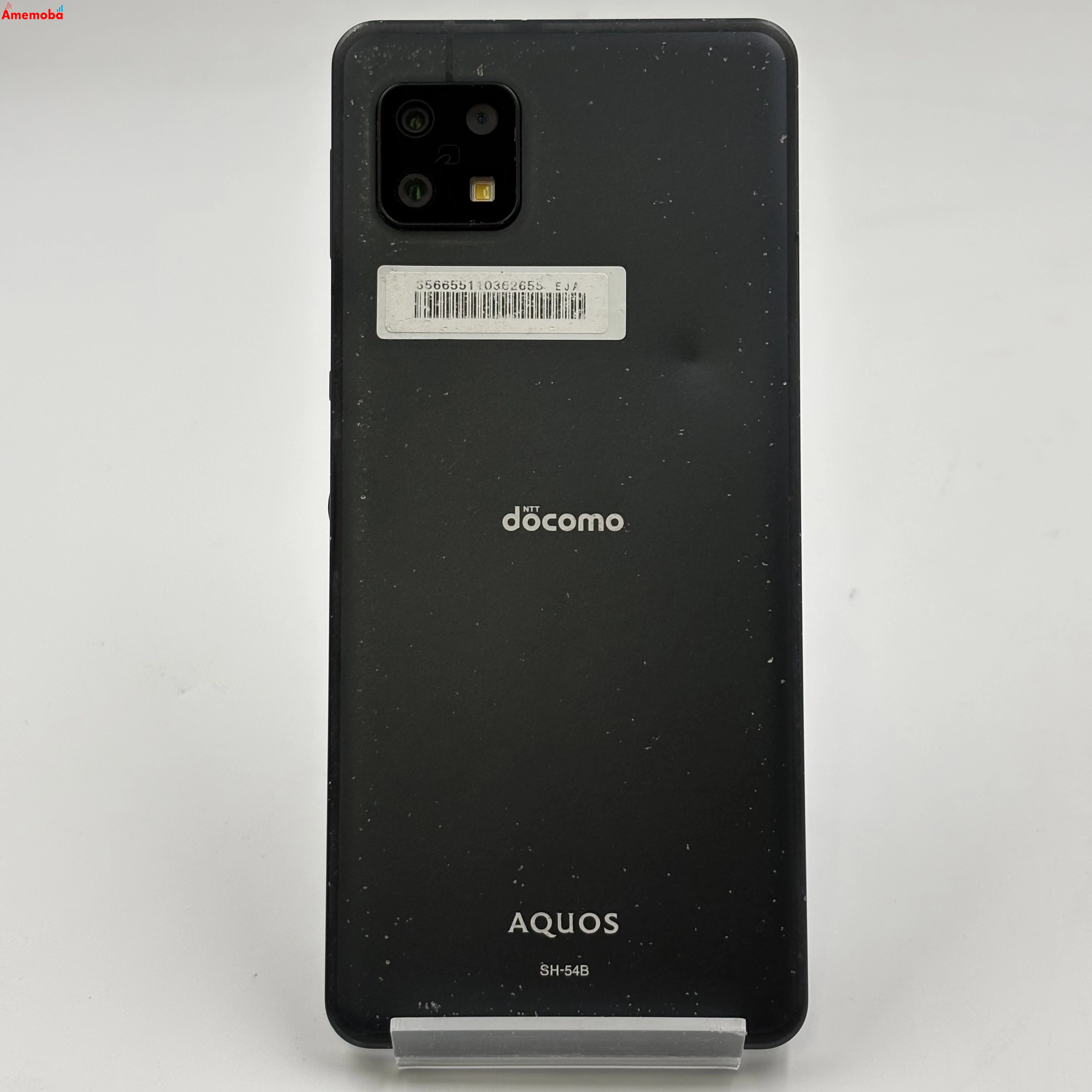 AQUOS sense6 4GB/64GB ブラック SH-54B docomo版SIMフリー 訳あり品