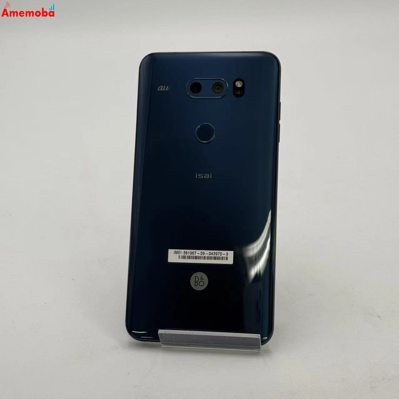 LG isai V30+ 4GB/128GB モロッカンブルー LGV35 AU版SIMフリー 美品 au