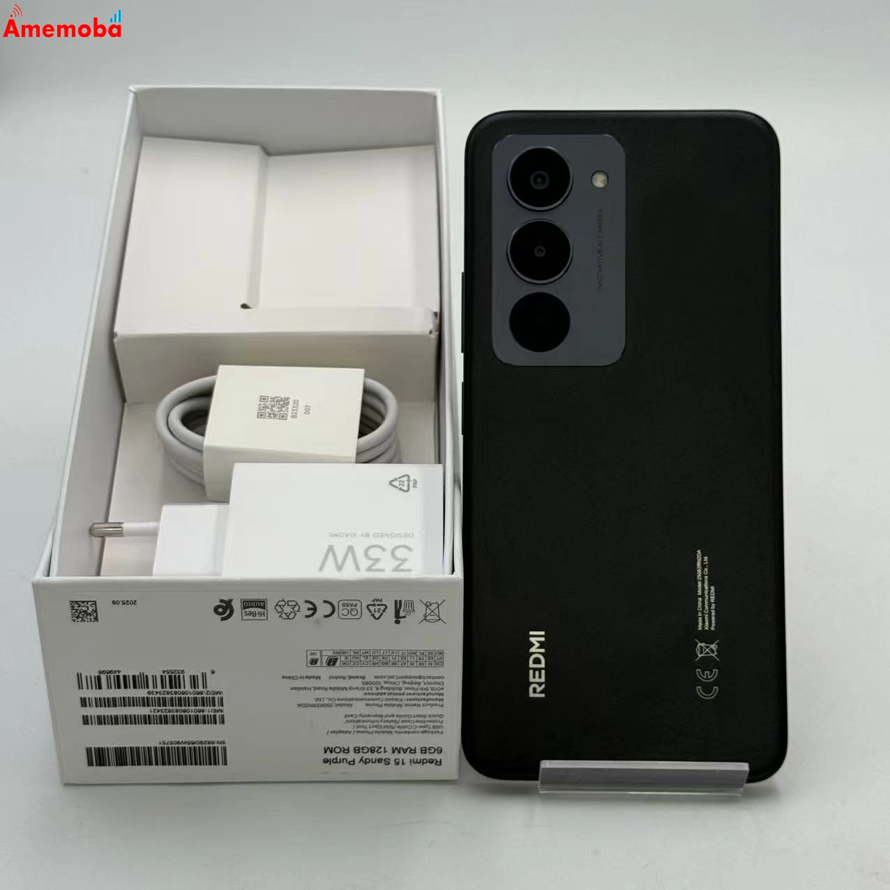 Redmi 15 256GB Black 25062RN2DA 海外版SIMフリー 極美品