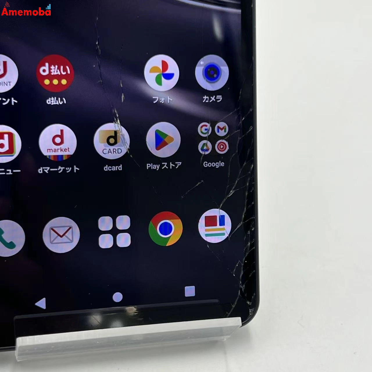 AQUOS sense6 4GB/64GB ブラック SH-54B docomo版SIMフリー ジャンク品