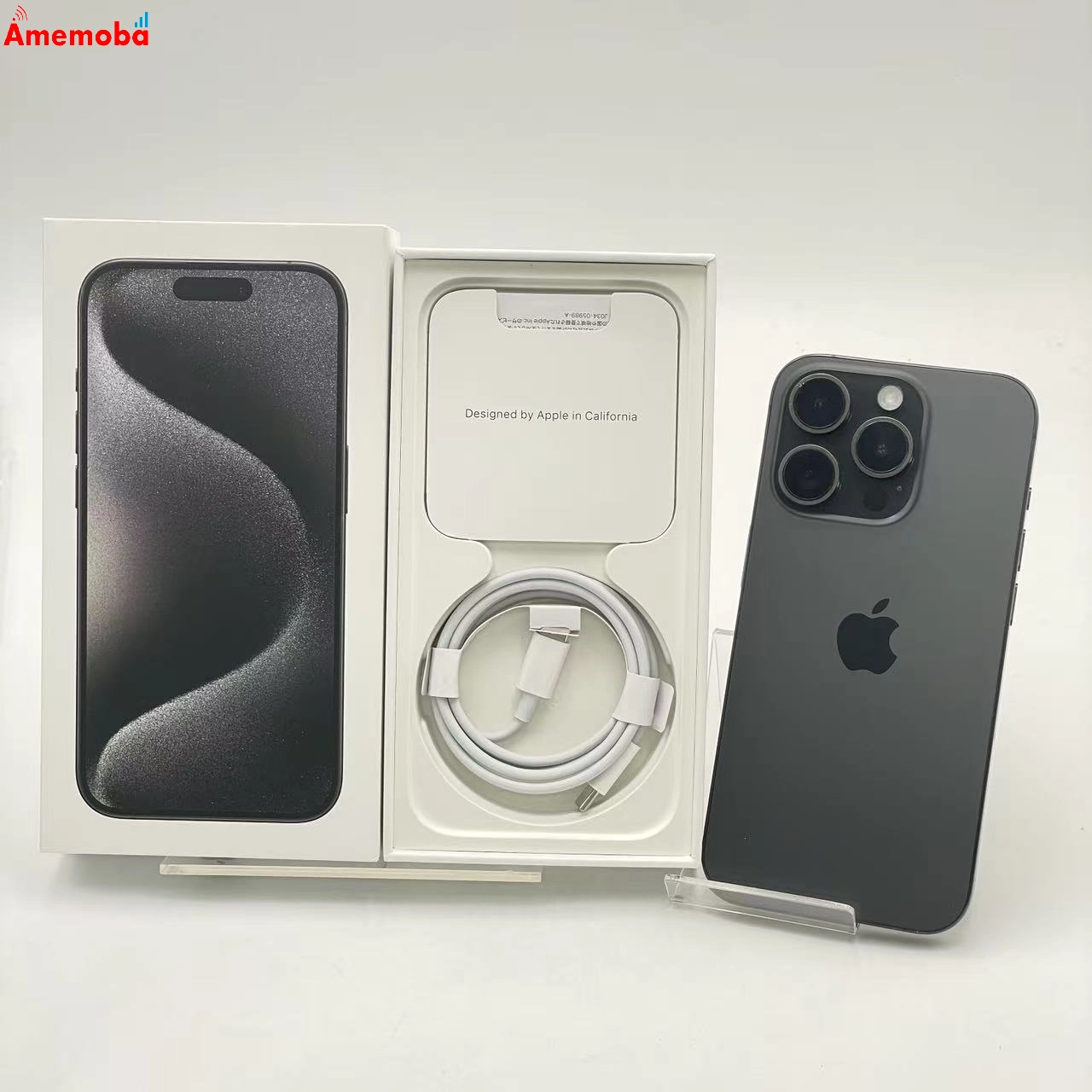 iPhone15 Pro 128GB ブラックチタニウム MTU73J/A Apple版SIMフリー