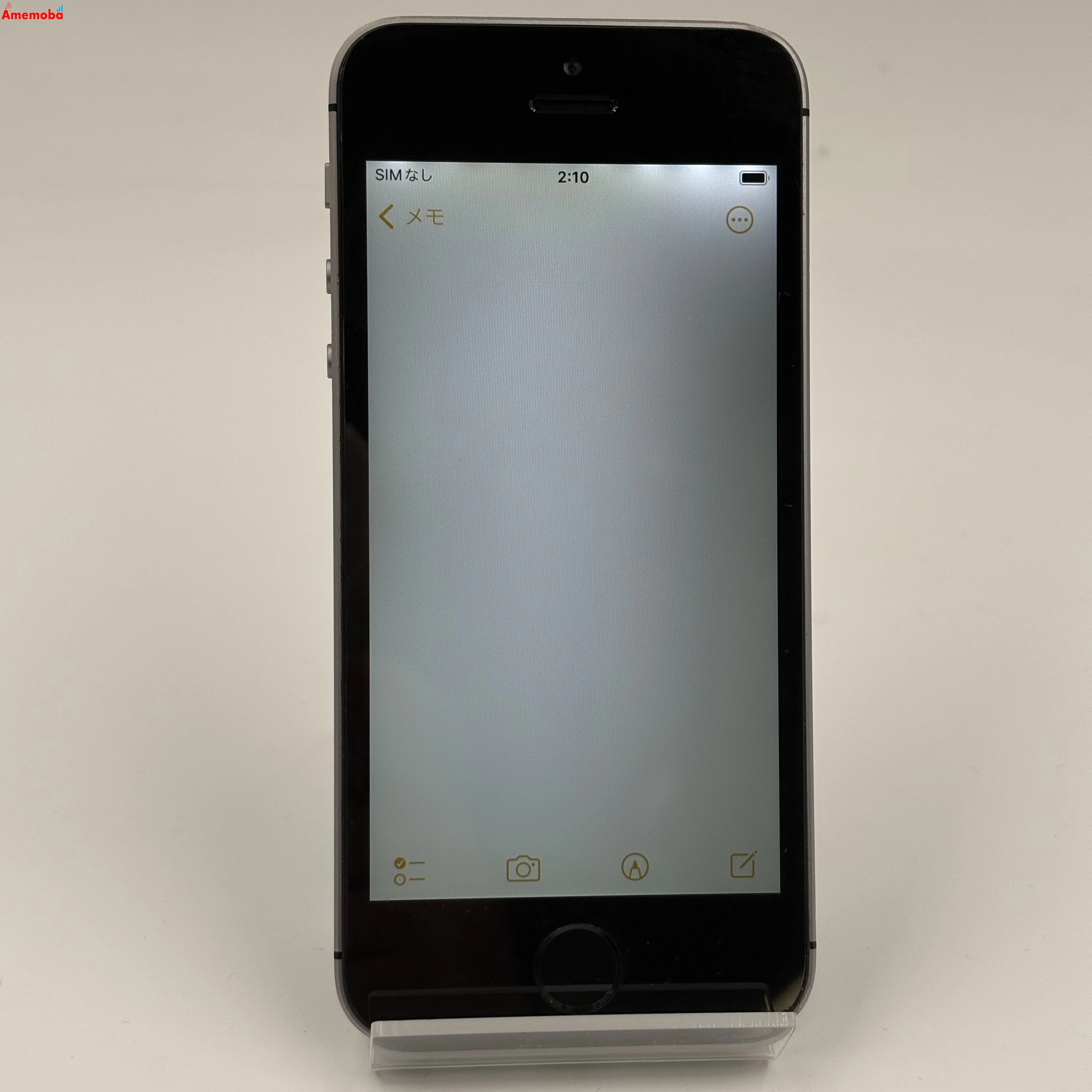 iPhoneSE 128GB スペースグレイ MP862J/A AU版SIMフリー ジャンク品