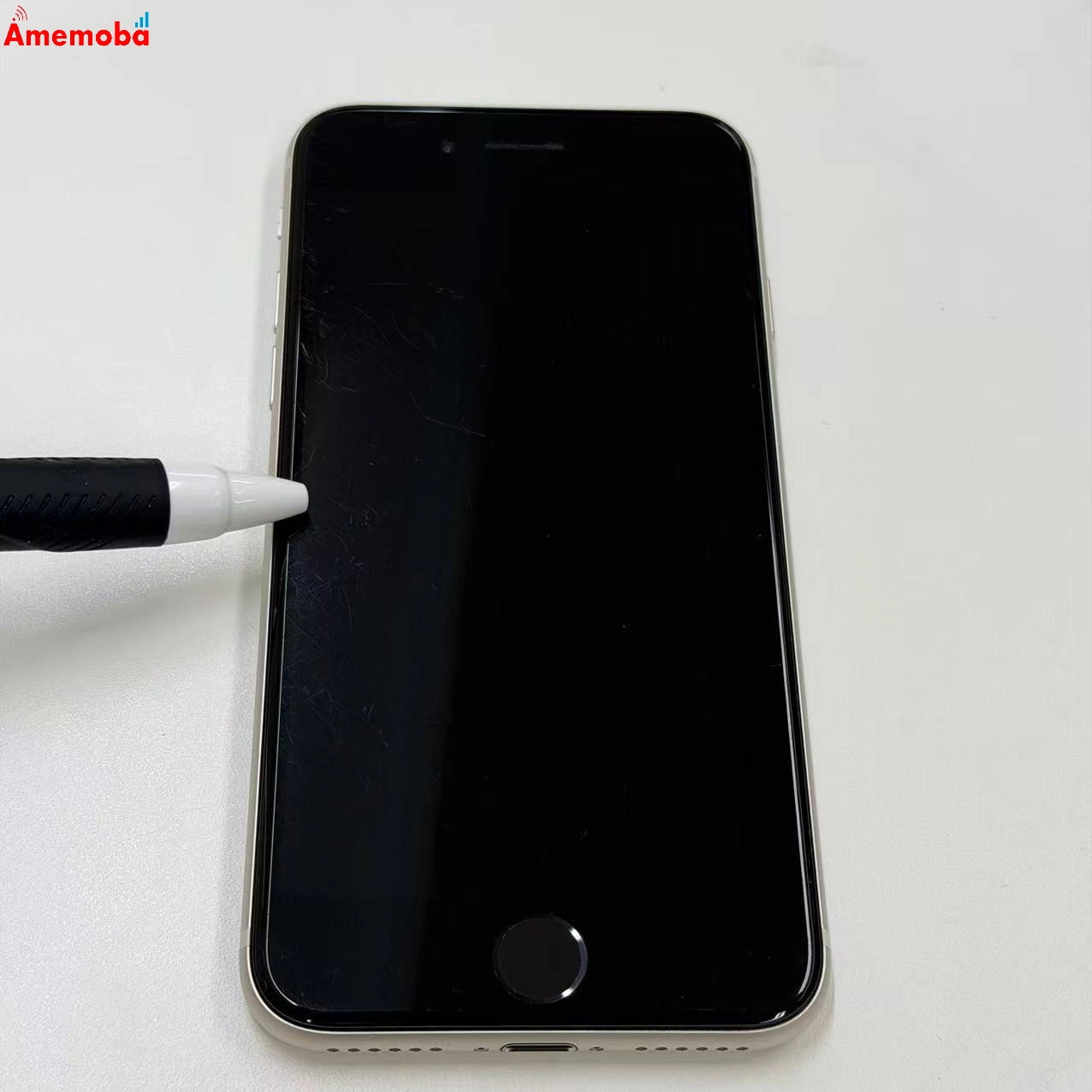 iPhoneSE 第3世代 64GB ホワイト 3K433J/A SoftBank版SIMフリー