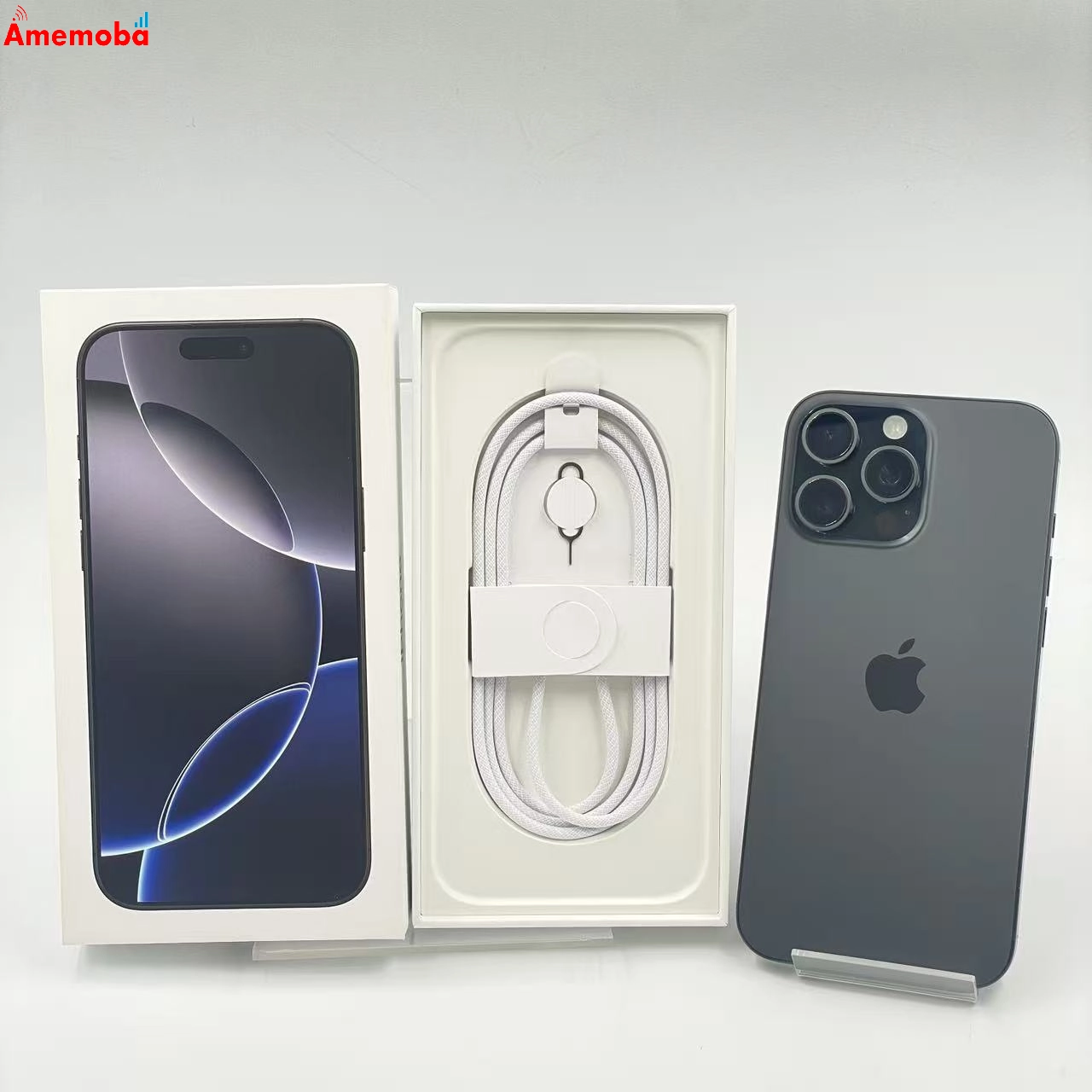 iPhone16 Pro Max 256GB ブラックチタニウム NYWG3J/A Apple版SIMフリー 未使用品