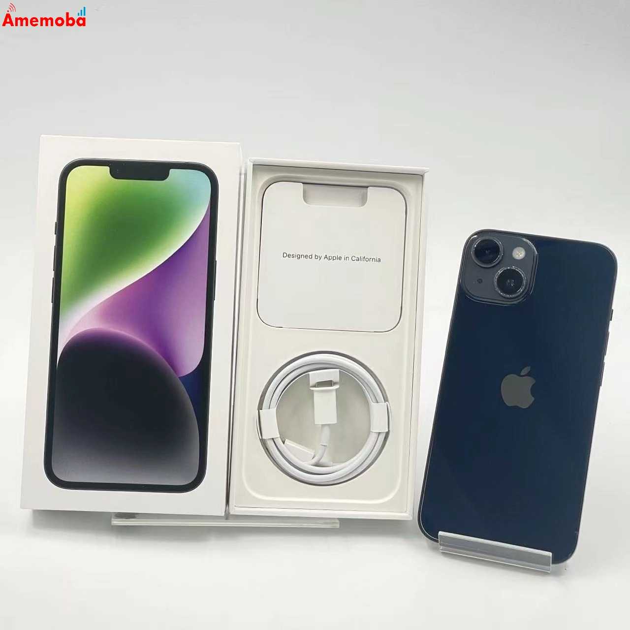 iPhone14 128GB ミッドナイト MPUD3J/A AU版SIMフリー
