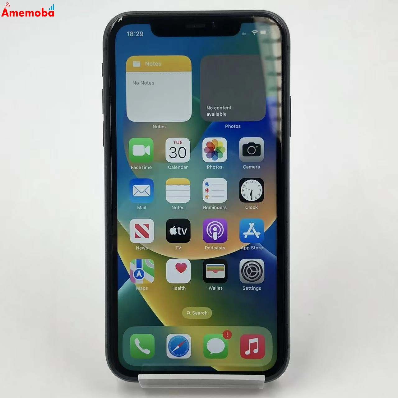 iPhone11 64GB ブラック 3F952J/A AU版SIMフリー au