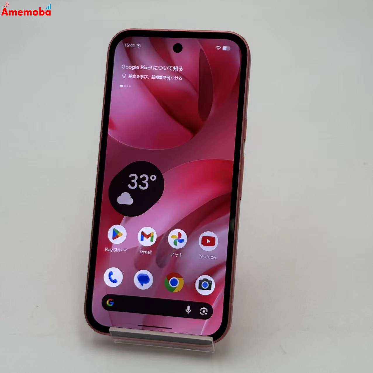 Google Pixel 9a 8GB/128GB ピオニー G3Y12 AU版SIMフリー 美品 au