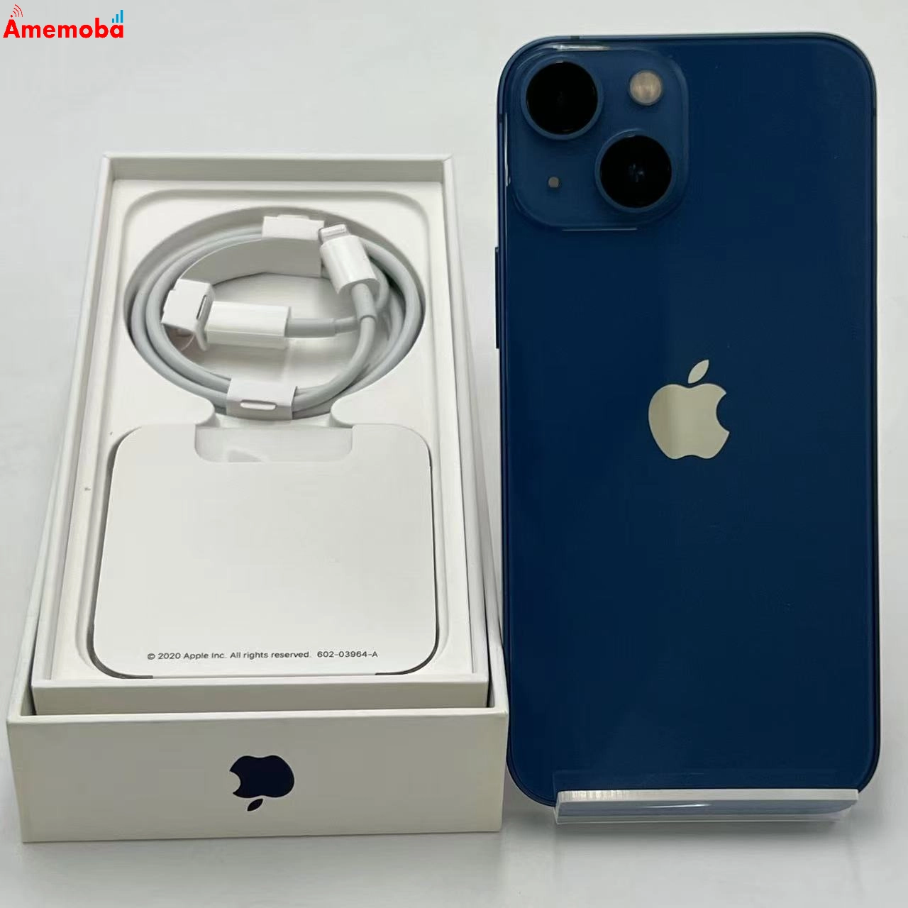 iPhone13 mini 128GB ブルー NLJH3J/A AU版SIMフリー 新品同様