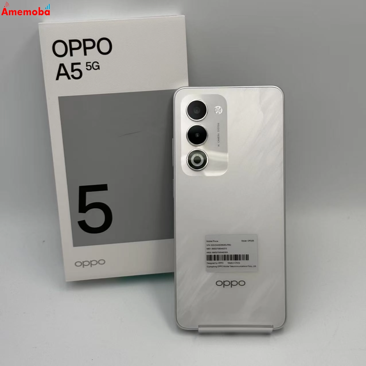 OPPO A5 5G 128GB ホワイト OPG06 UQmobile版SIMフリー 新品未使用