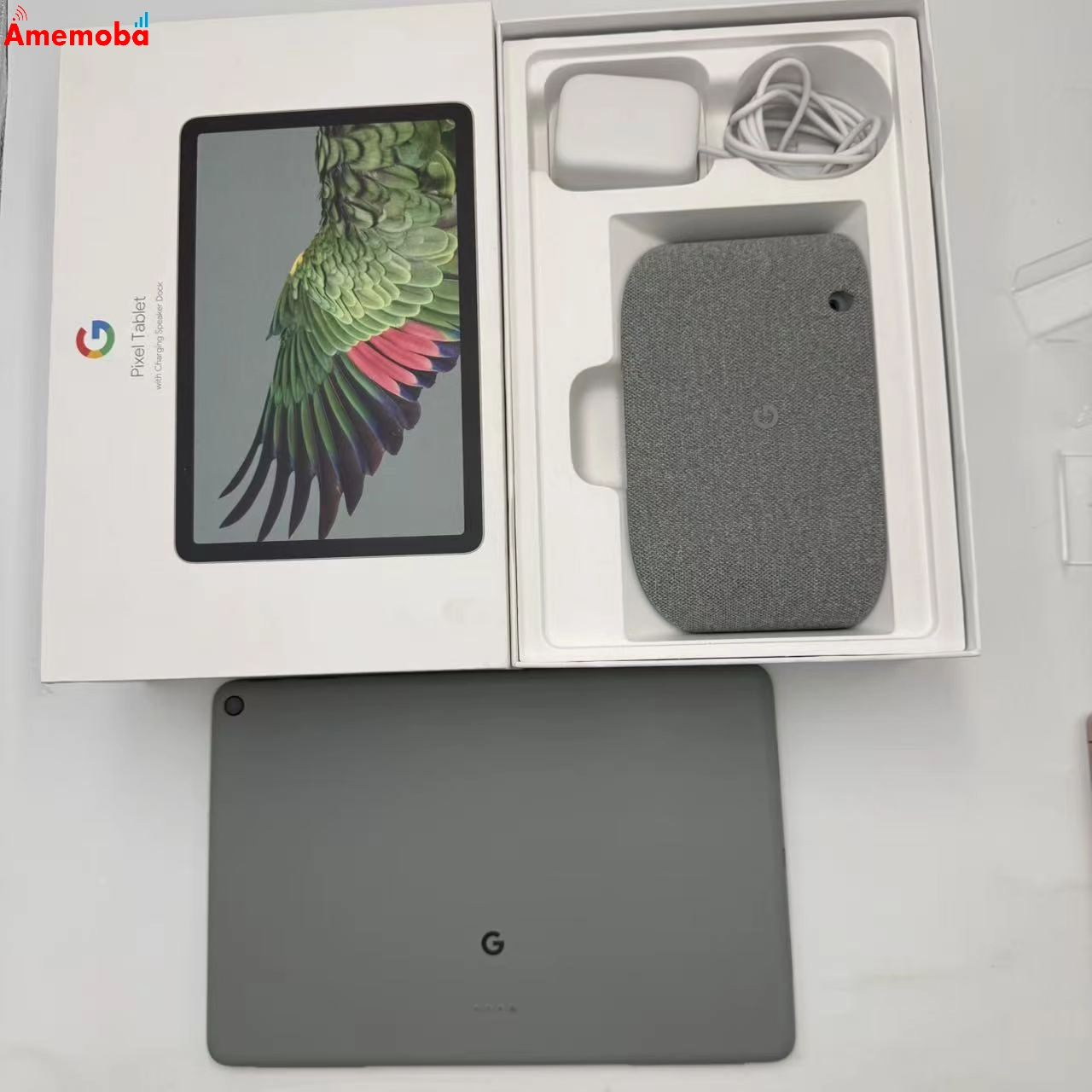 Google Pixel Tablet Wi-Fi 第1世代 充電スピーカーホルダー付属 8GB/128GB Hazel GA04754-JP 極美品