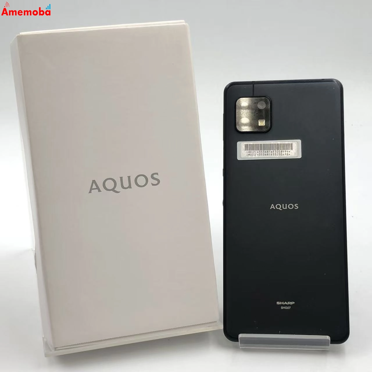 AQUOS sense6s 4GB/64GB ブラック SHG07 AU版SIMフリー