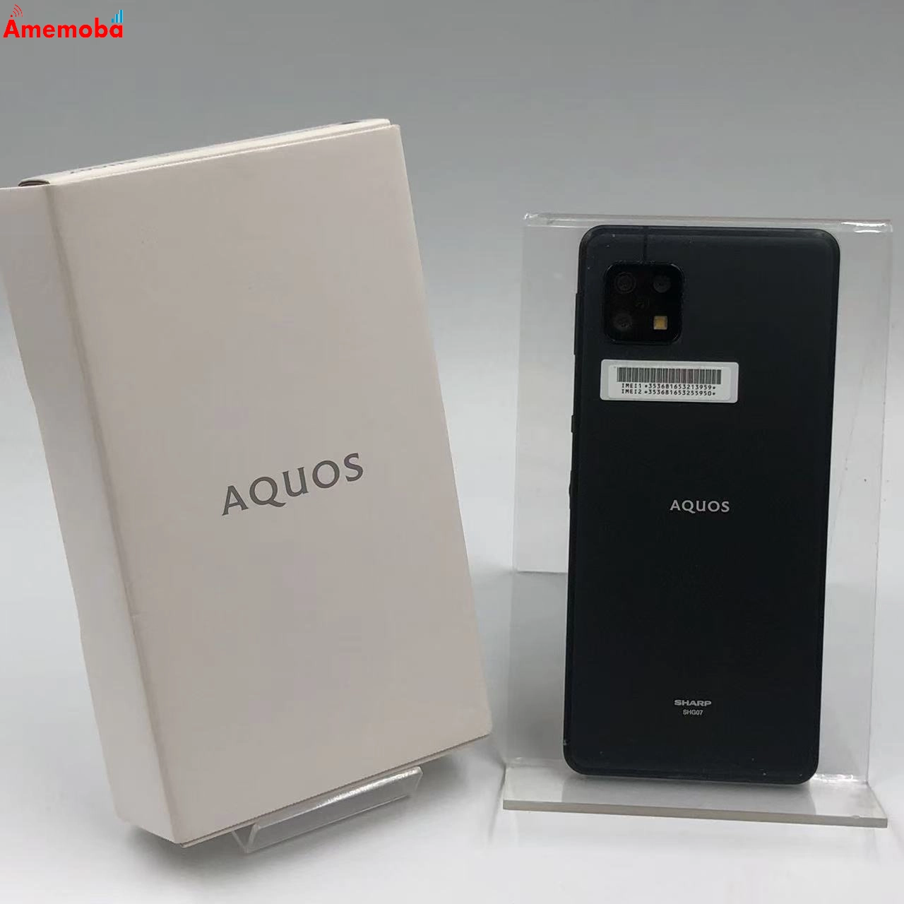 AQUOS sense6s 4GB/64GB ブラック SHG07 AU版SIMフリー