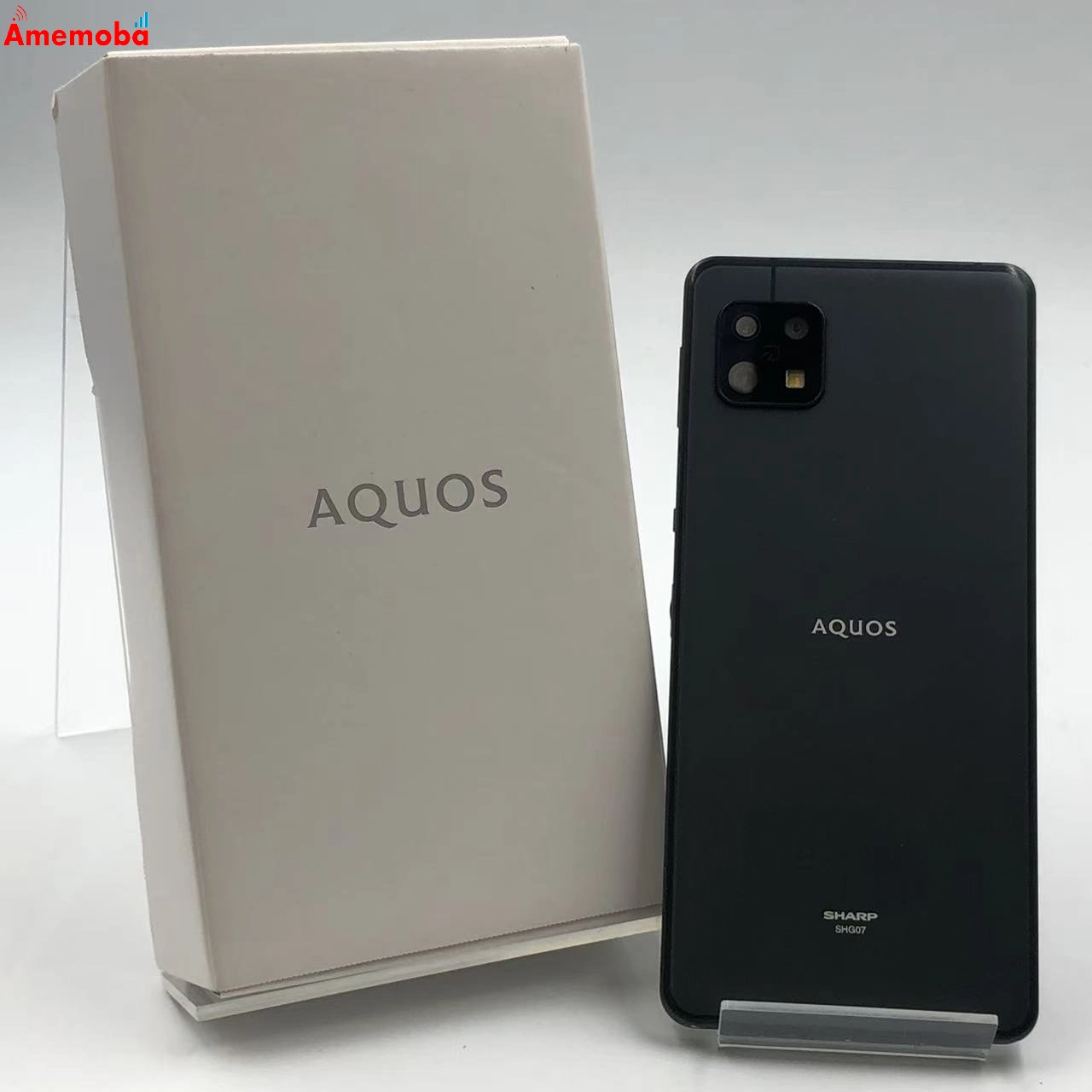 AQUOS sense6s 4GB/64GB ブラック SHG07 AU版SIMフリー