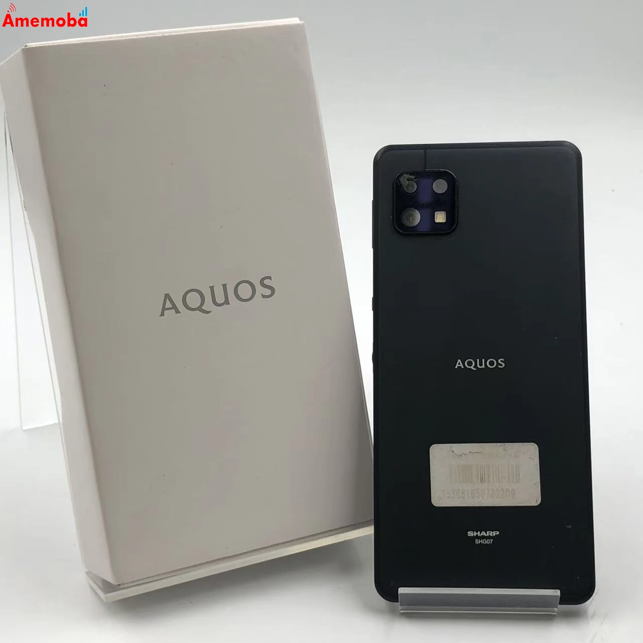 AQUOS sense6s 4GB/64GB ブラック SHG07 AU版SIMフリー