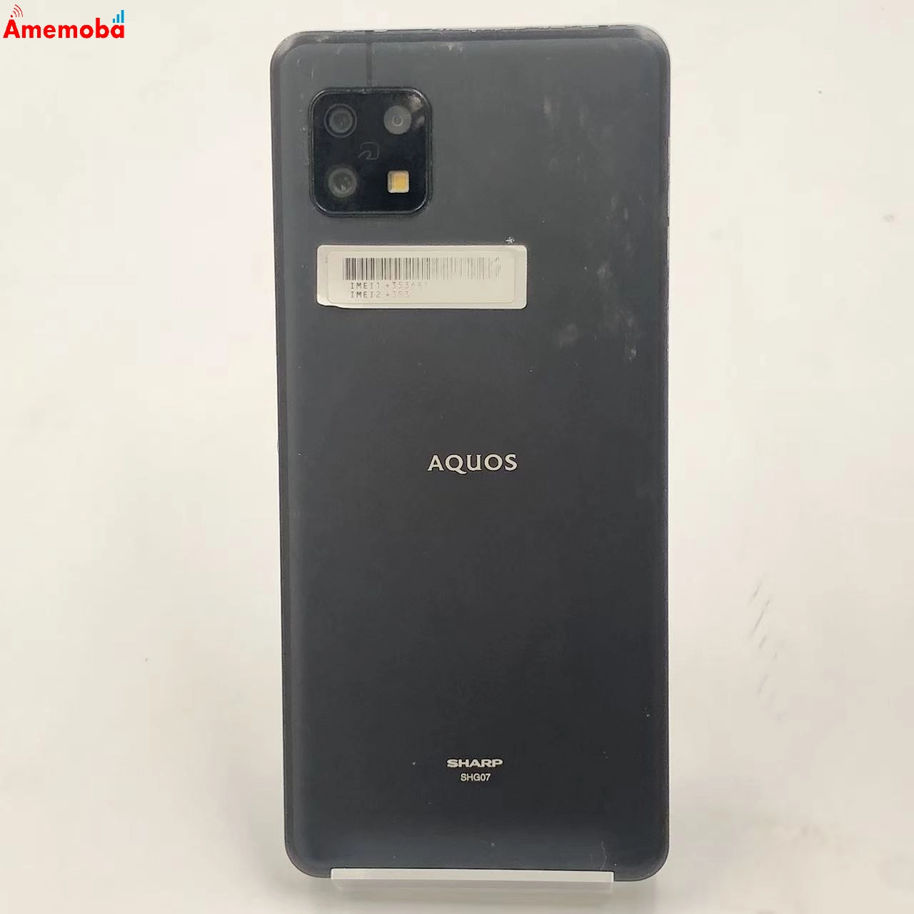 AQUOS sense6s 4GB/64GB ブラック SHG07 AU版SIMフリー