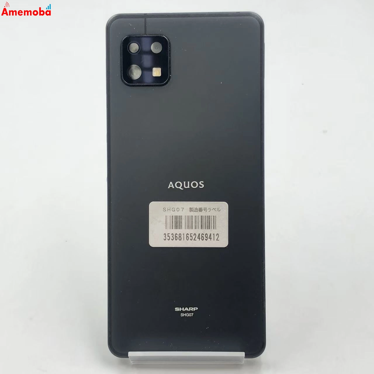 AQUOS sense6s 4GB/64GB ブラック SHG07 AU版SIMフリー