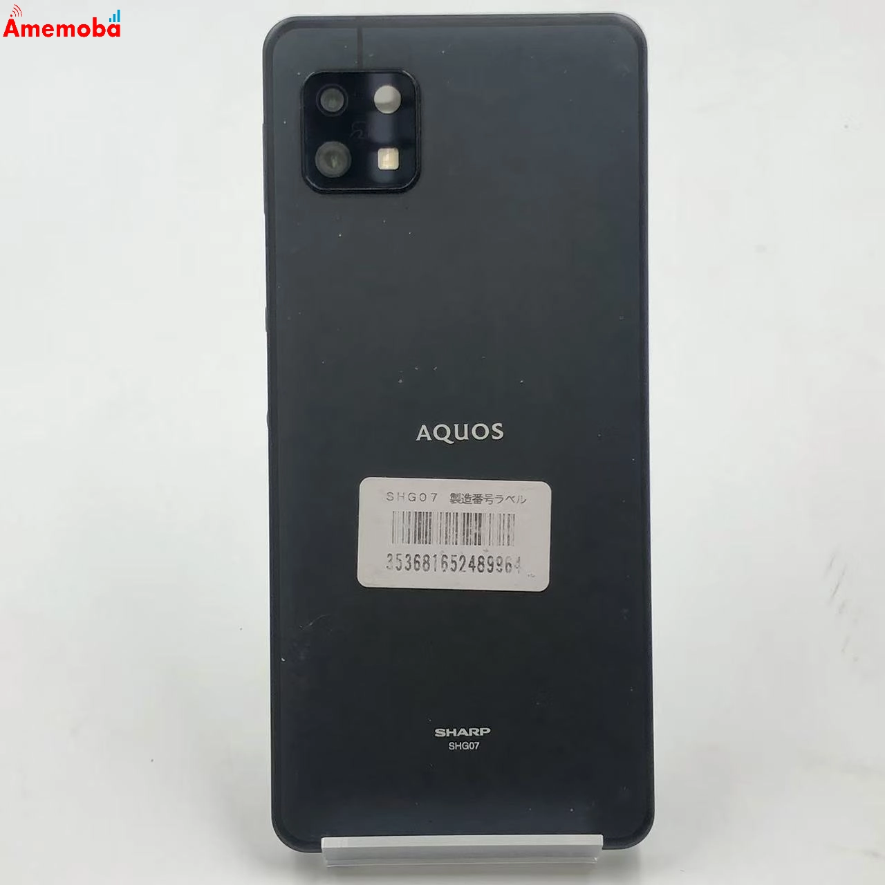 AQUOS sense6s 4GB/64GB ブラック SHG07 AU版SIMフリー