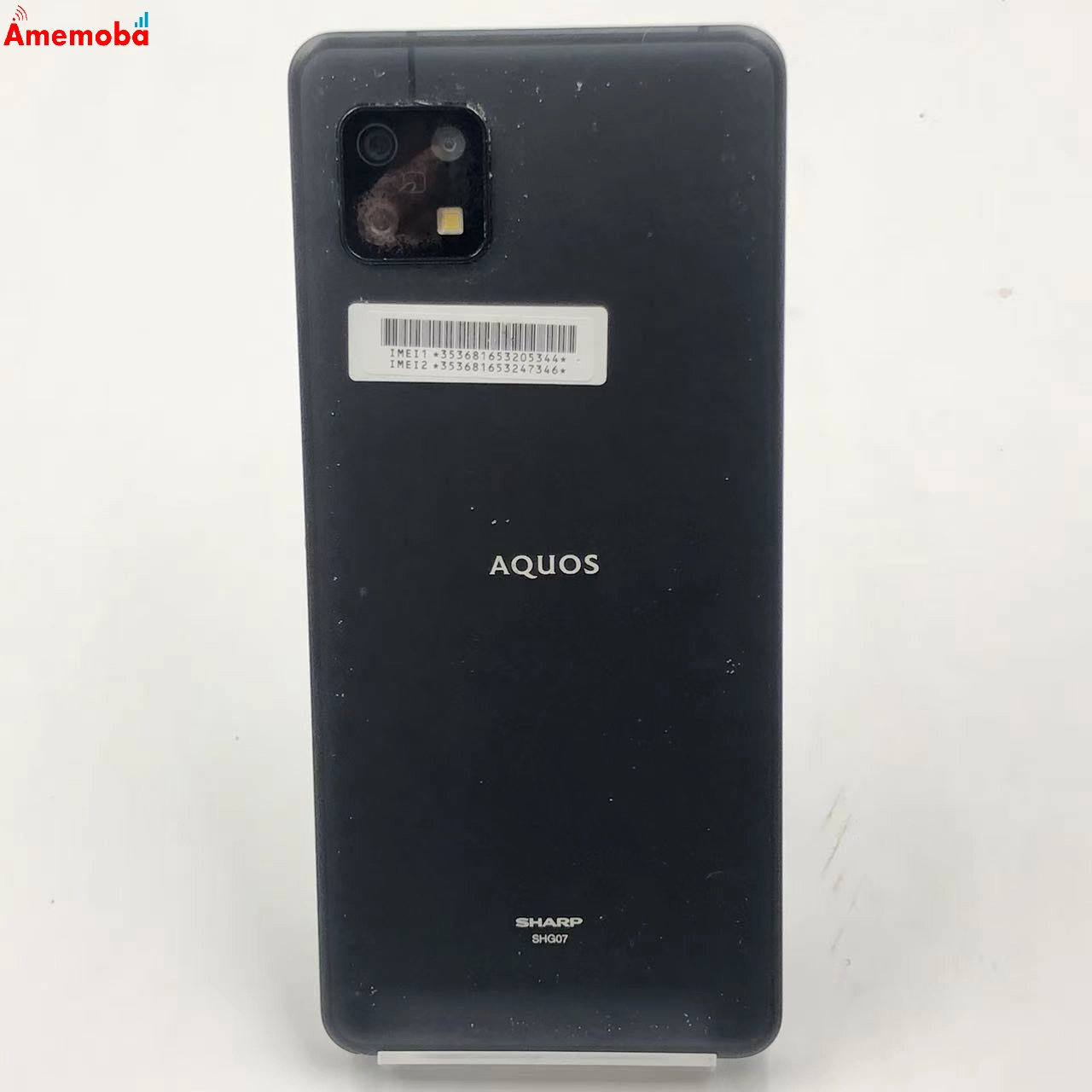 AQUOS sense6s 4GB/64GB ブラック SHG07 AU版SIMフリー
