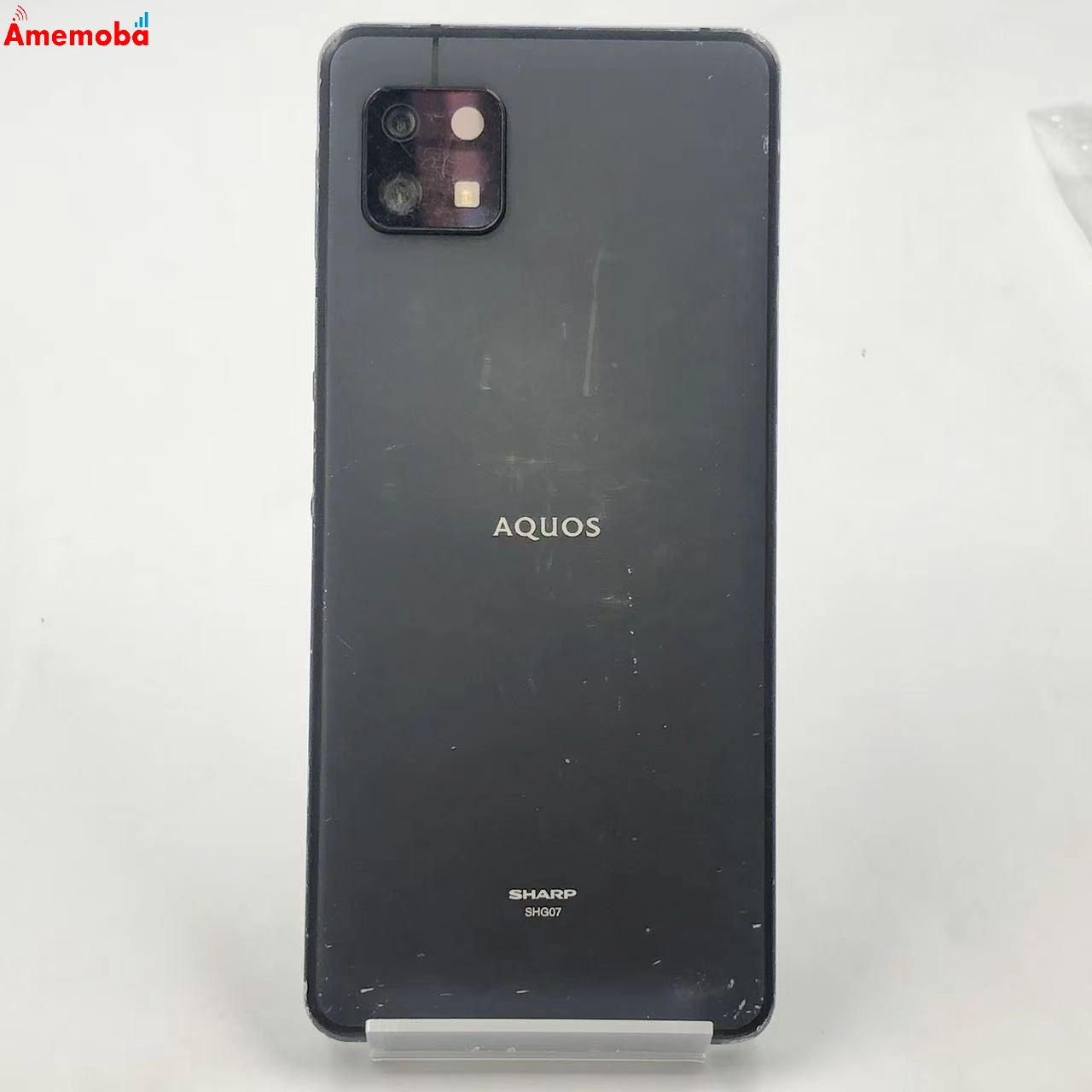 AQUOS sense6s 4GB/64GB ブラック SHG07 AU版SIMフリー ジャンク品