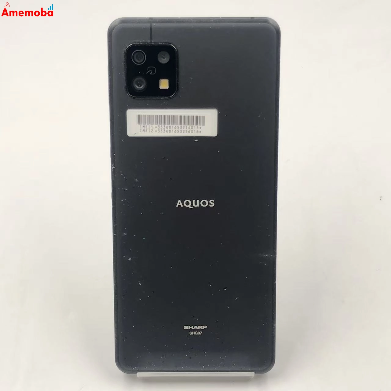 AQUOS sense6s 4GB/64GB ブラック SHG07 AU版SIMフリー