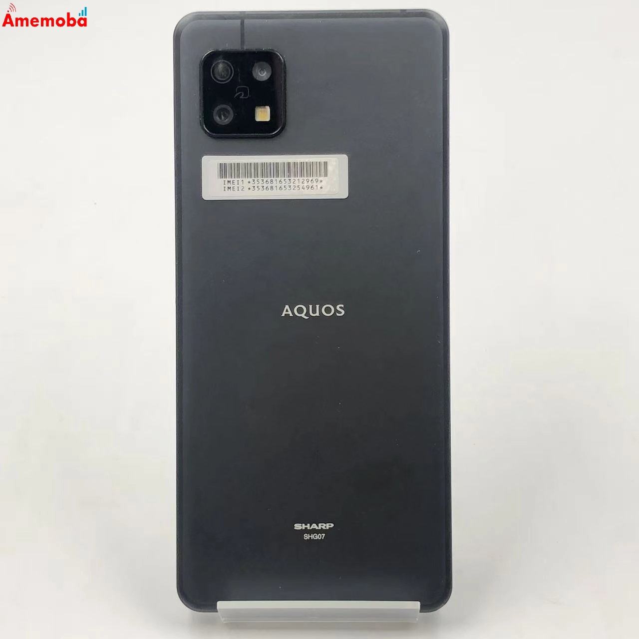 AQUOS sense6s 4GB/64GB ブラック SHG07 AU版SIMフリー