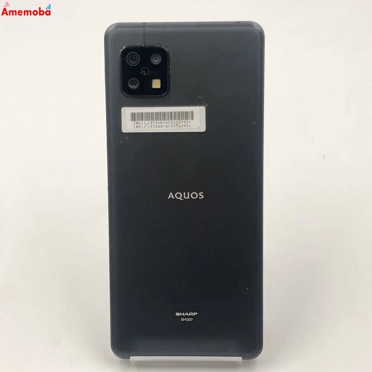 AQUOS sense6s 4GB/64GB ブラック SHG07 AU版SIMフリー