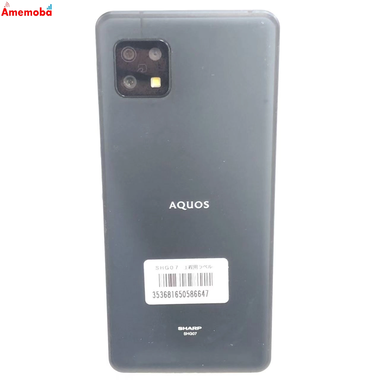 AQUOS sense6s 4GB/64GB ブラック SHG07 AU版SIMフリー