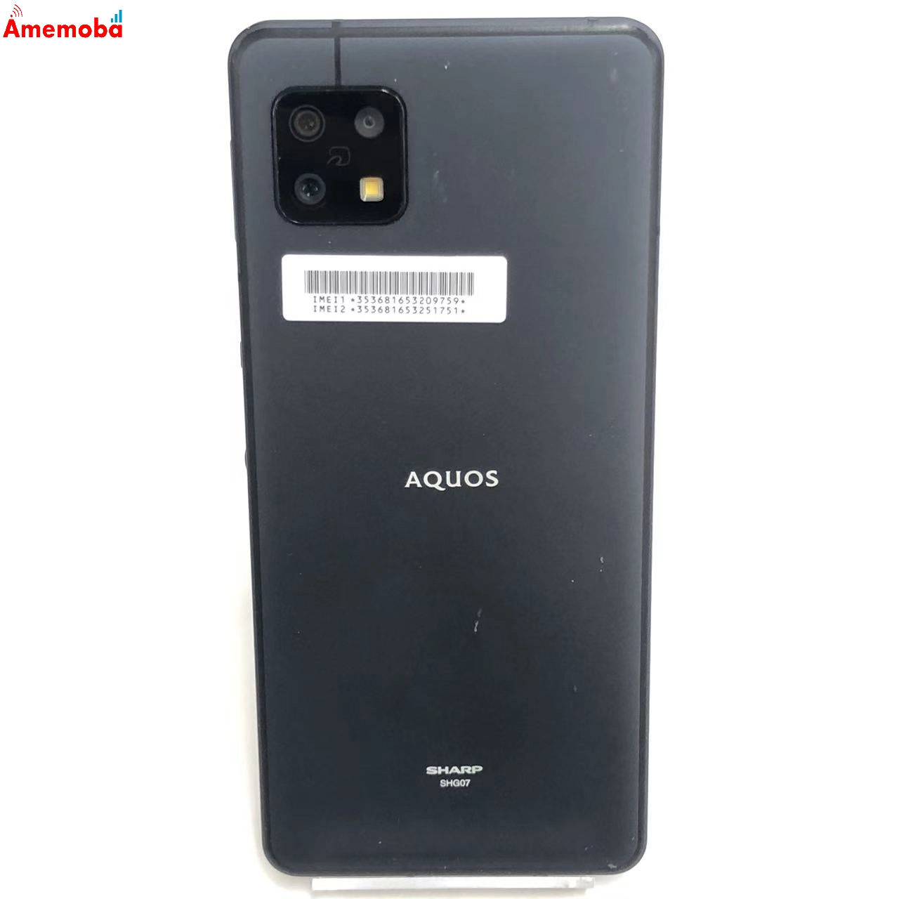AQUOS sense6s 4GB/64GB ブラック SHG07 AU版SIMフリー
