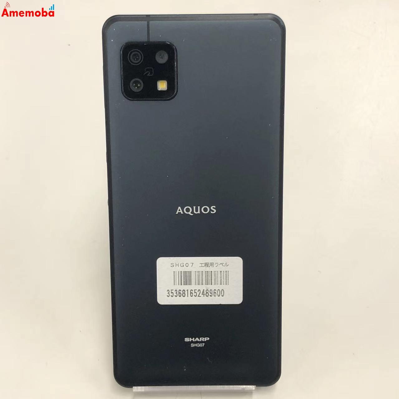 AQUOS sense6s 4GB/64GB ブラック SHG07 AU版SIMフリー