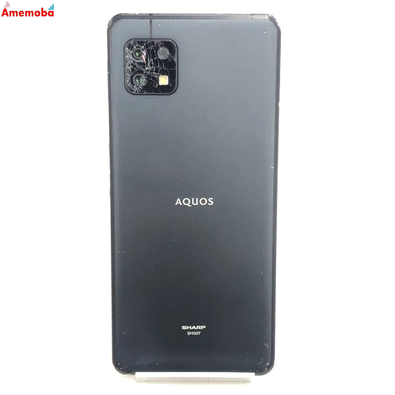AQUOS sense6s 4GB/64GB ブラック SHG07 AU版SIMフリー ジャンク品
