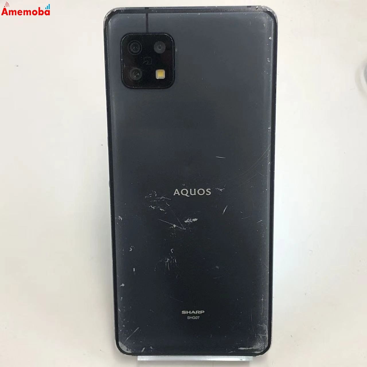 AQUOS sense6s 4GB/64GB ブラック SHG07 AU版SIMフリー  ジャンク品