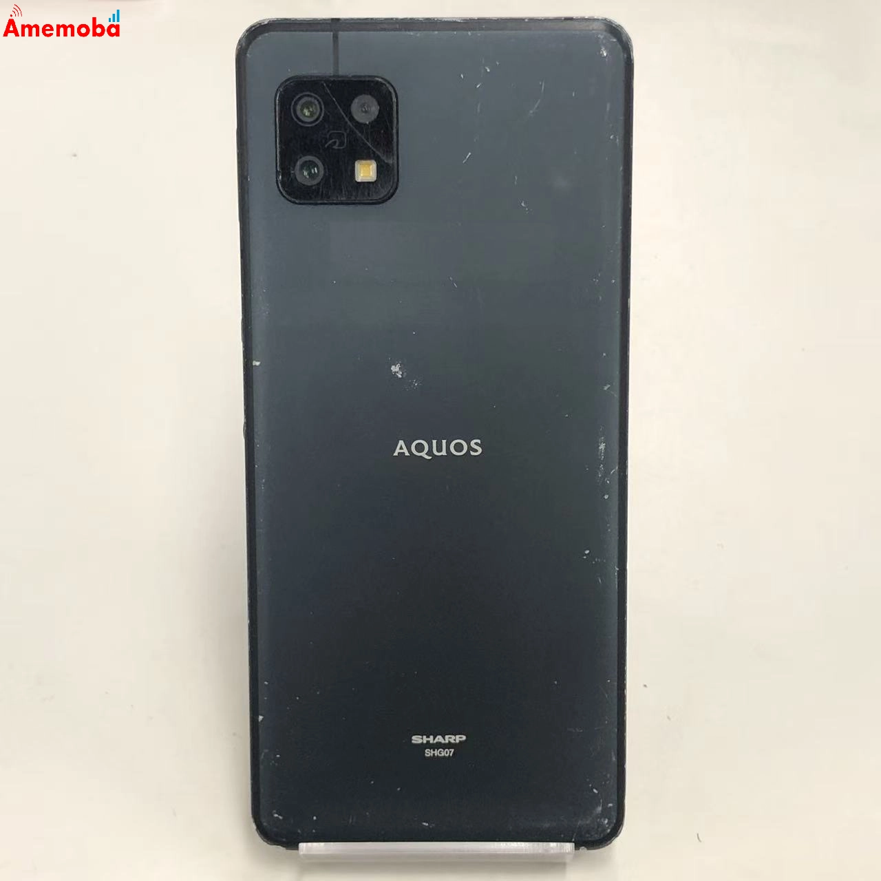 AQUOS sense6s 4GB/64GB ブラック SHG07 SIMフリー ジャンク品