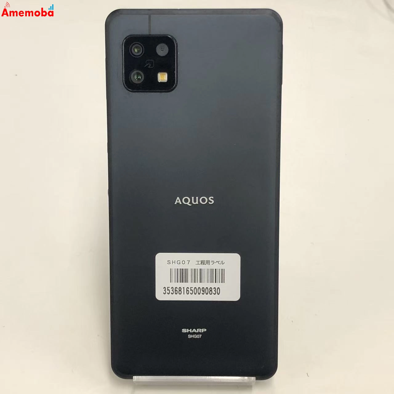 AQUOS sense6s 4GB/64GB ブラック SHG07 AU版SIMフリー　ジャンク品