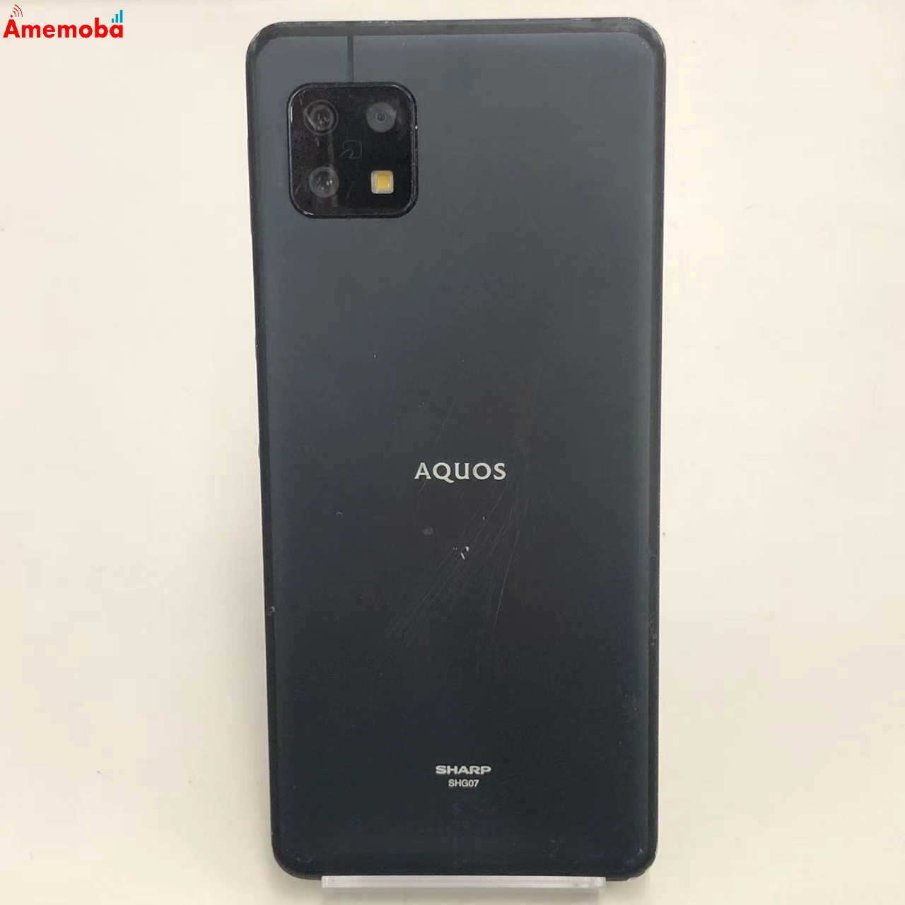 AQUOS sense6s 4GB/64GB ブラック SHG07 AU版SIMフリー ジャンク品