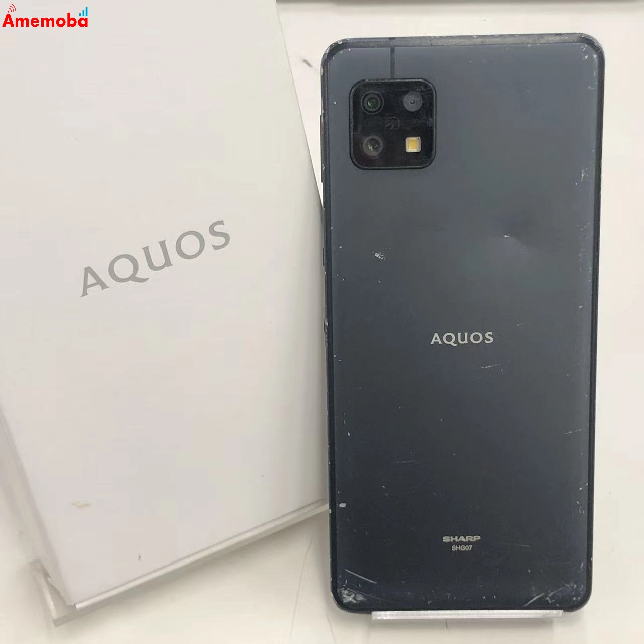 AQUOS sense6s 4GB/64GB ブラック SHG07 AU版SIMフリー
