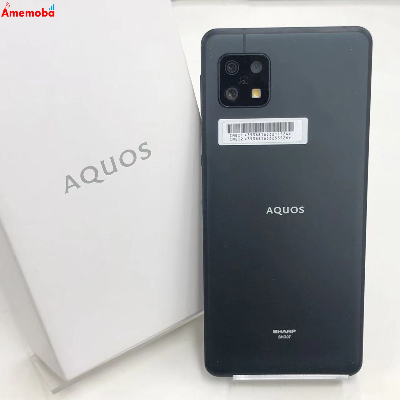 AQUOS sense6s 4GB/64GB ブラック SHG07 AU版SIMフリー