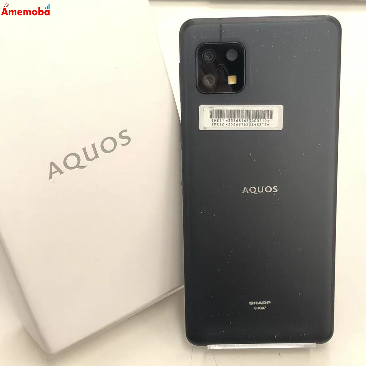 AQUOS sense6s 4GB/64GB ブラック SHG07 AU版SIMフリー