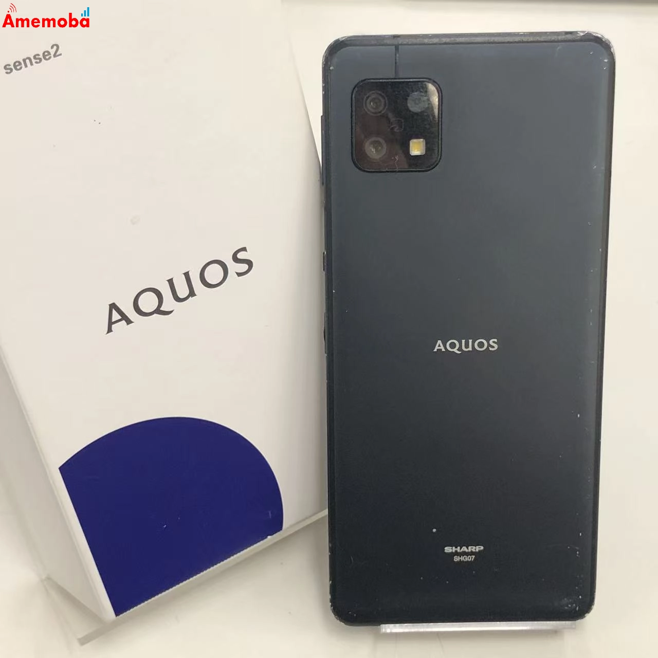 AQUOS sense6s 4GB/64GB ブラック SHG07 AU版SIMフリー