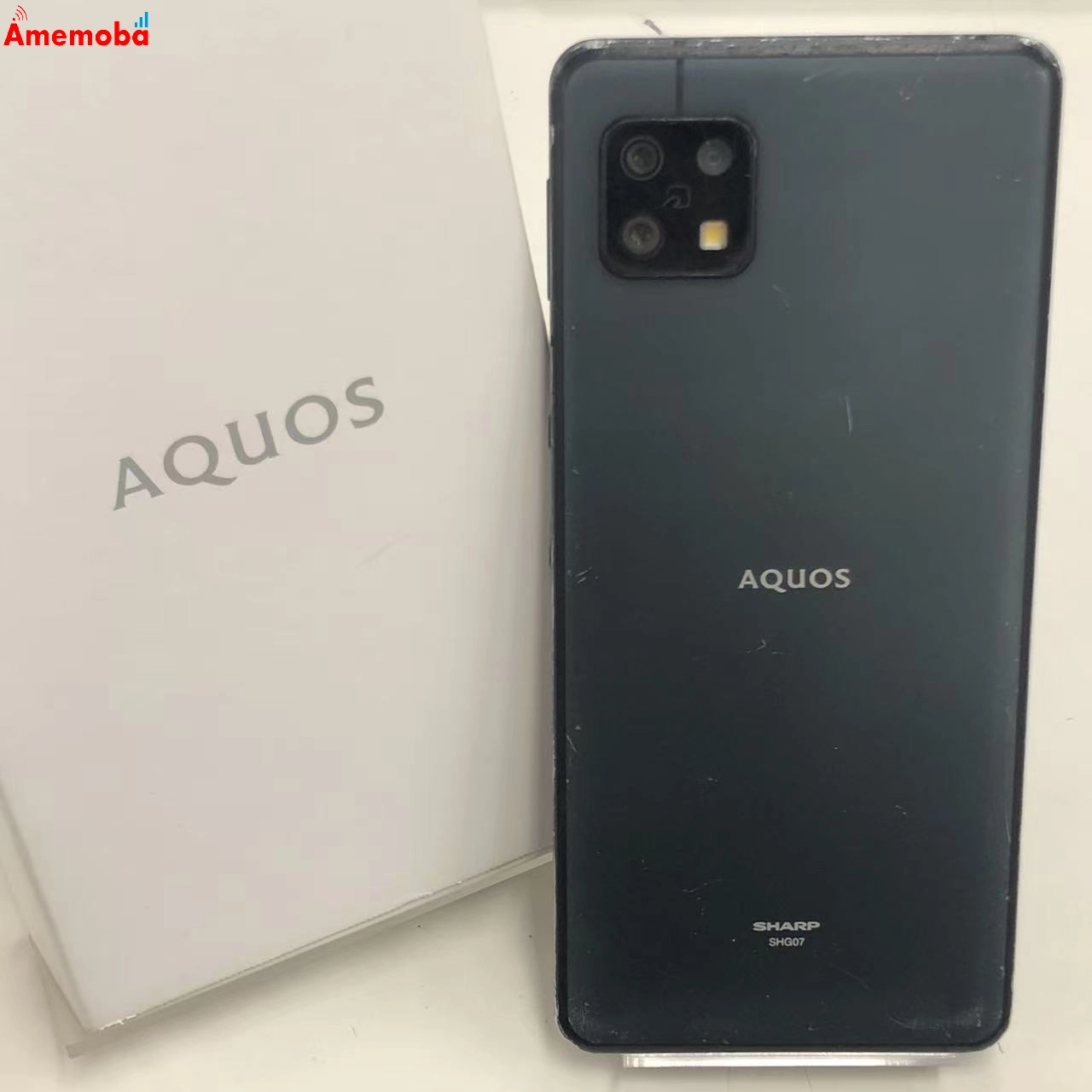 AQUOS sense6s 4GB/64GB ブラック SHG07 AU版SIMフリー