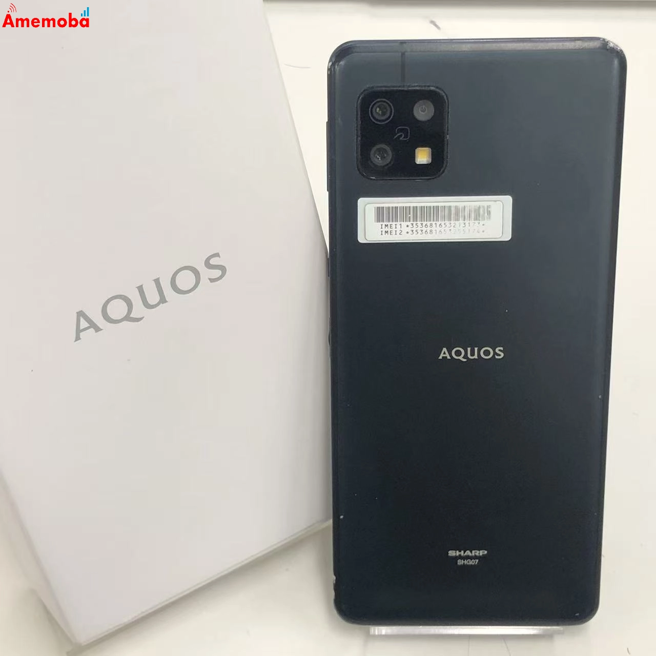 AQUOS sense6s 4GB/64GB ブラック SHG07 AU版SIMフリー