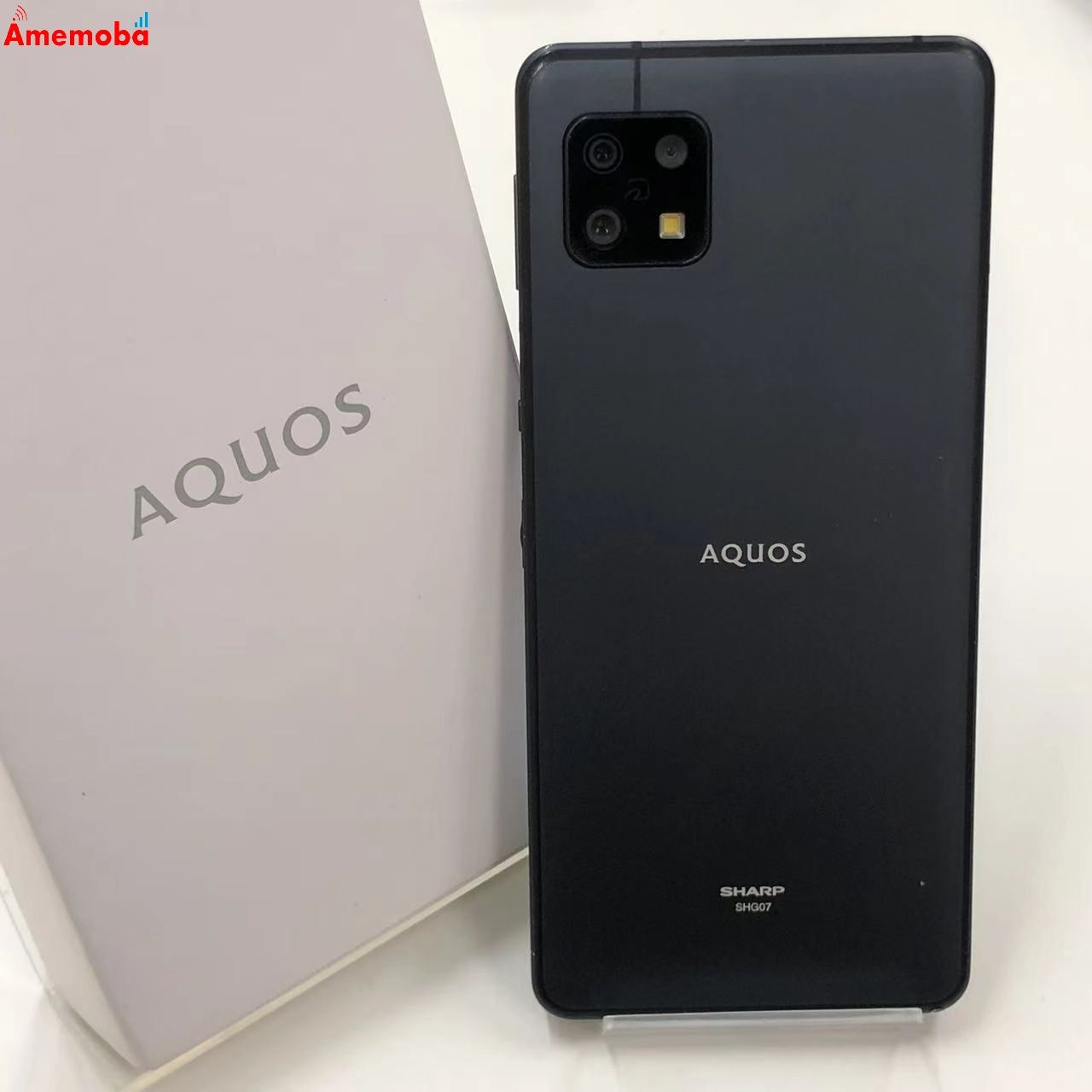 AQUOS sense6s 4GB/64GB ブラック SHG07 AU版SIMフリー