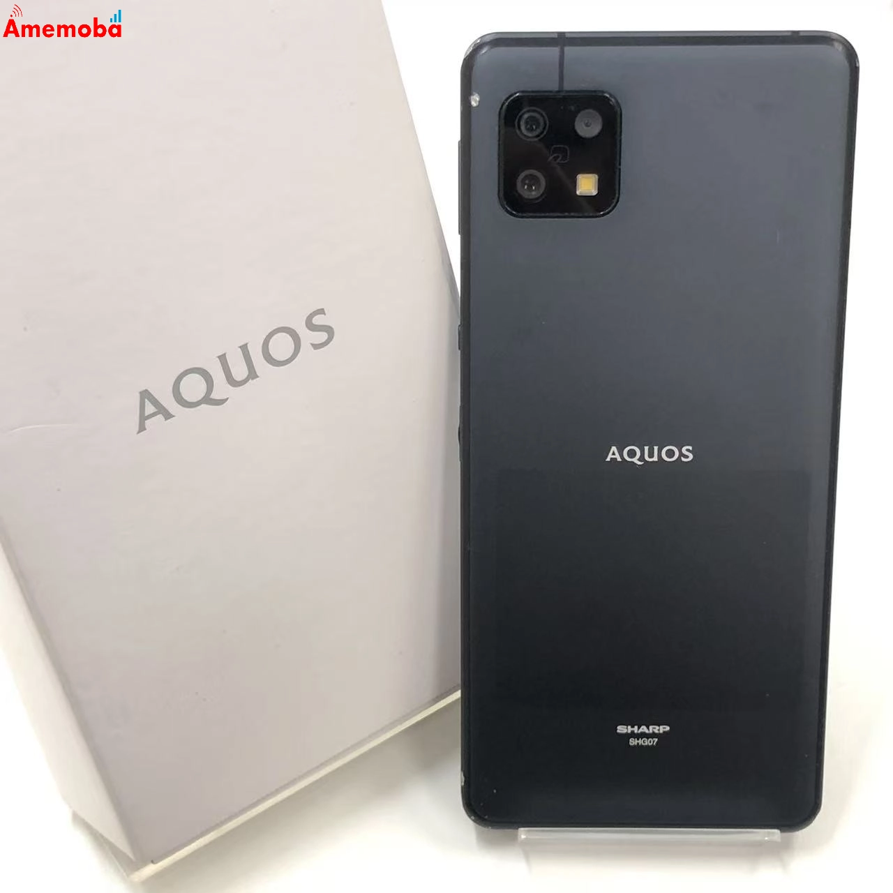 AQUOS sense6s 4GB/64GB ブラック SHG07 AU版SIMフリー 訳あり品