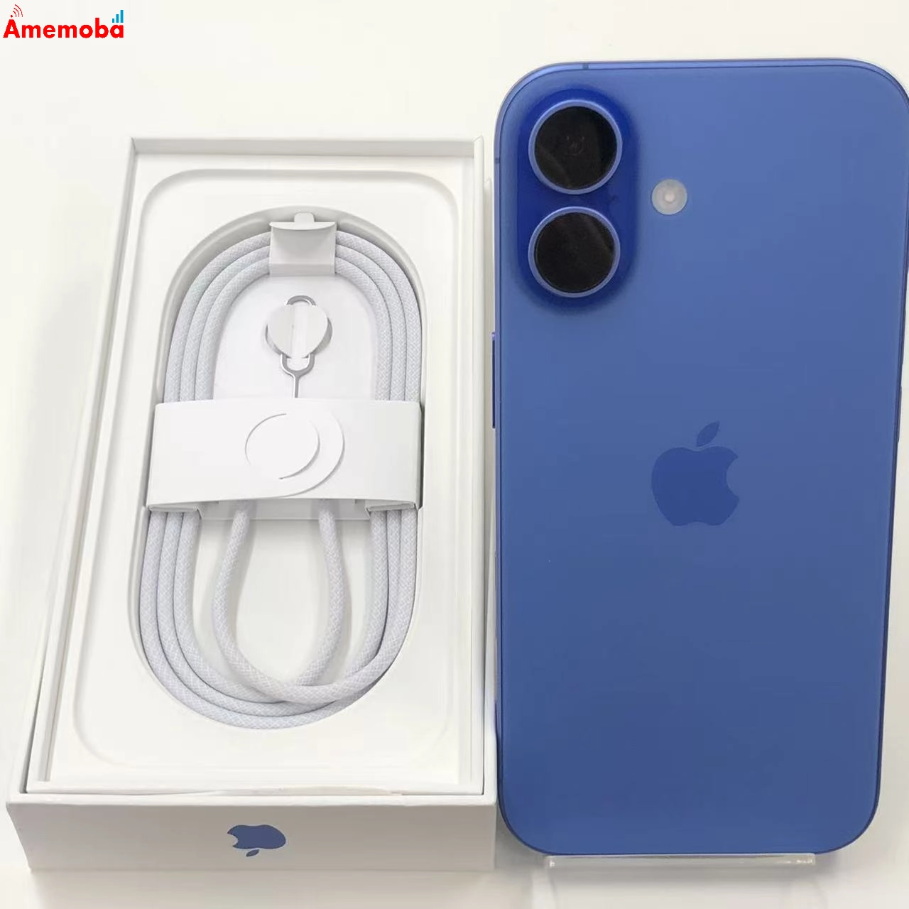 iPhone16 128GB ウルトラマリン MYDU3J/A SIMフリー 新品同様
