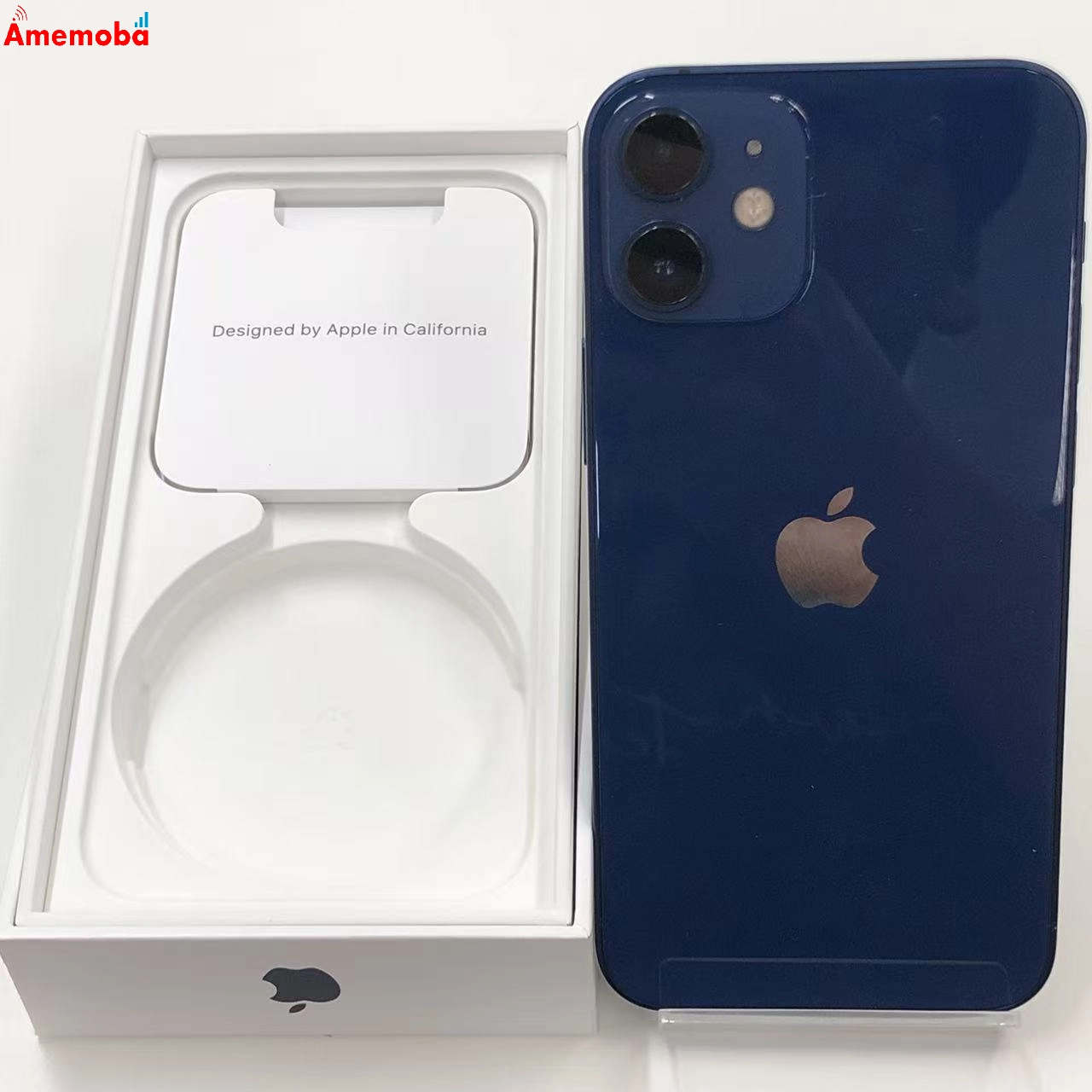 iPhone12 mini 64GB ブルー MGAP3J/A SoftBank版SIMフリー 美品