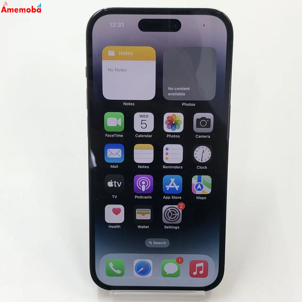 iPhone14 Pro 128GB スペースブラック 3L243J/A AU版SIMフリー