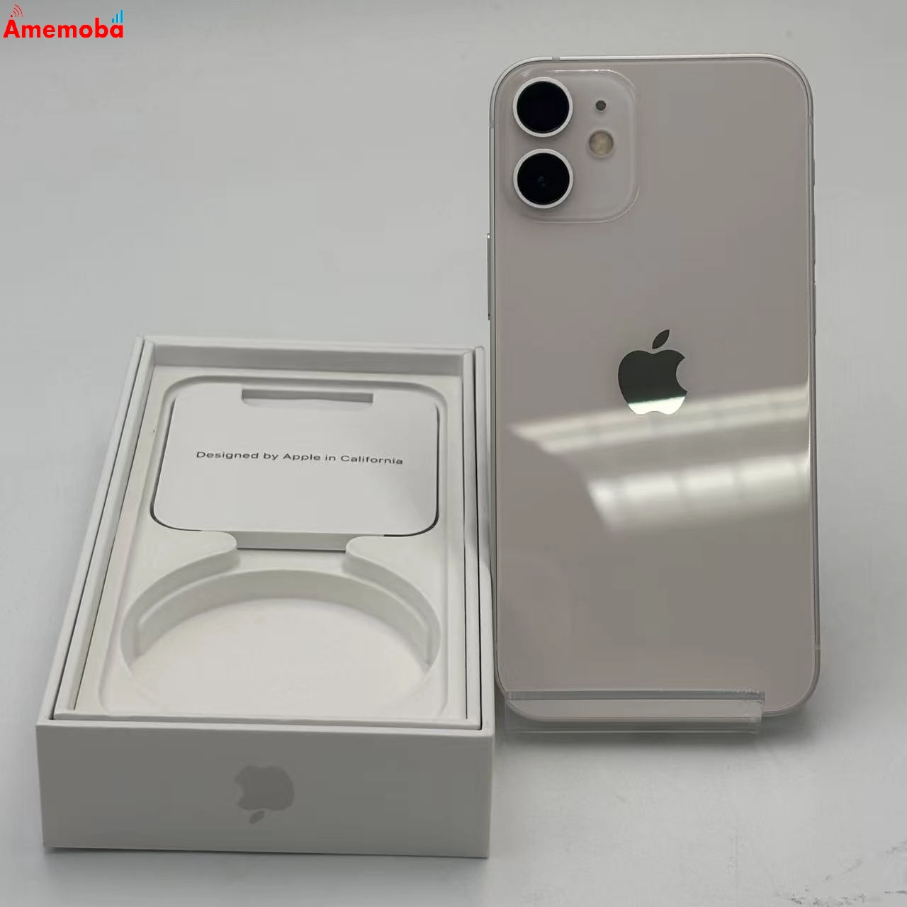 iPhone12 mini 64GB ホワイト MGA63J/A AU版SIMフリー 美品 au