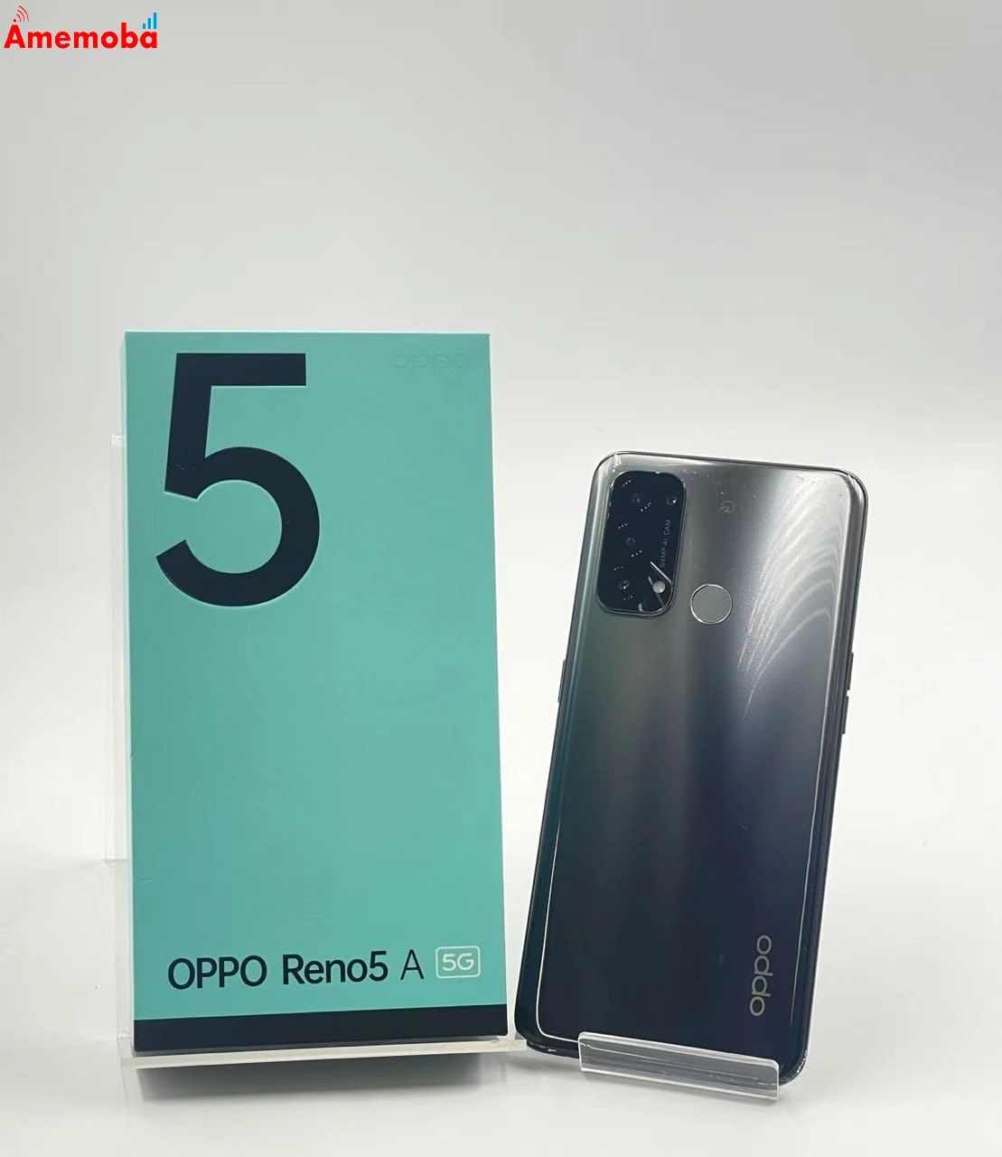 OPPO Reno5 A 128GB シルバーブラック CPH2199 ストア版SIMフリー