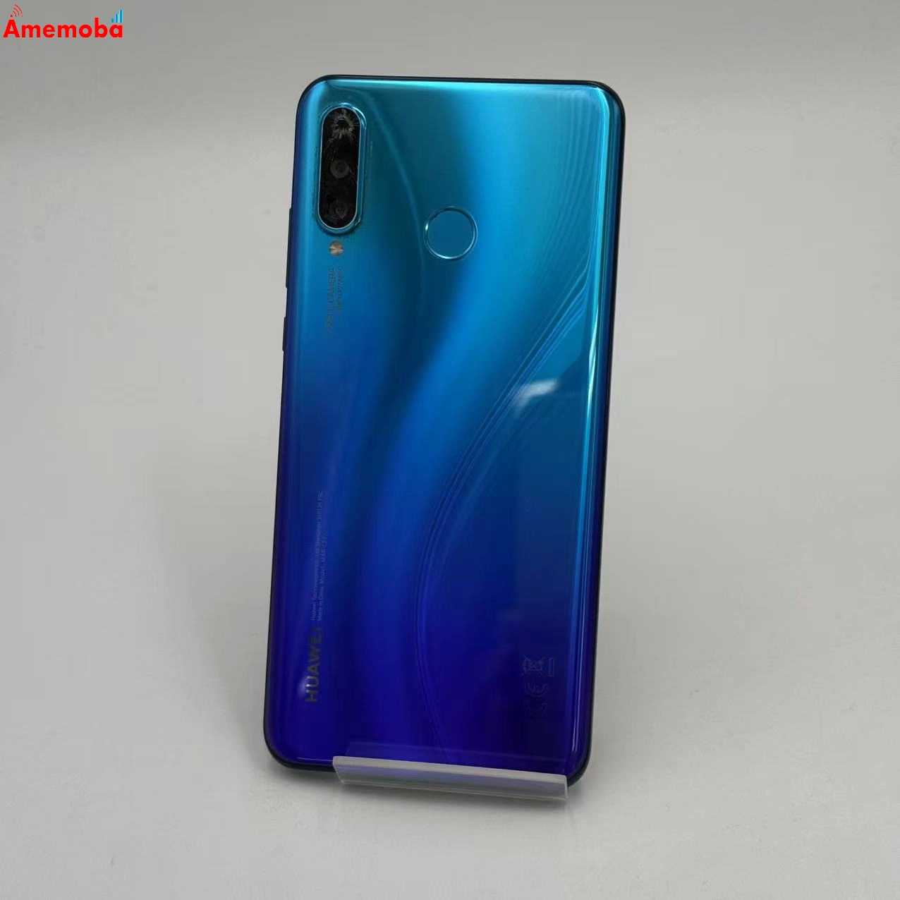 HUAWEI P30 lite 64GB ピーコックブルー MAR-LX2J SoftBank版SIMフリー ジャンク品