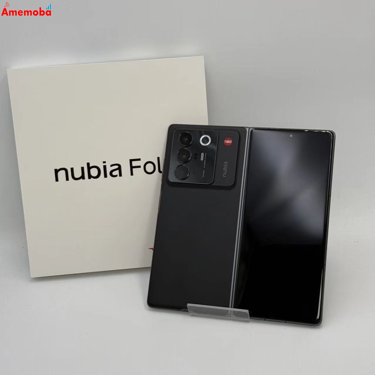 nubia Fold A502ZT ワイモバイル 256GB ブラック Y!mobile版SIMフリー 美品